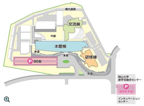 駐車場のご案内［クリックで拡大］